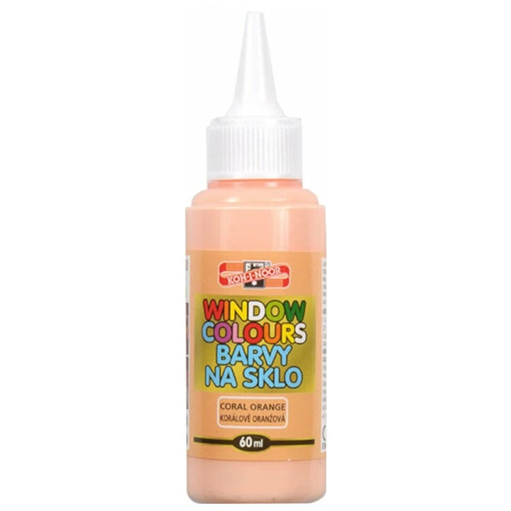 Бои за стъкло KOH-I-NOOR 60 ml – Коралово оранжево