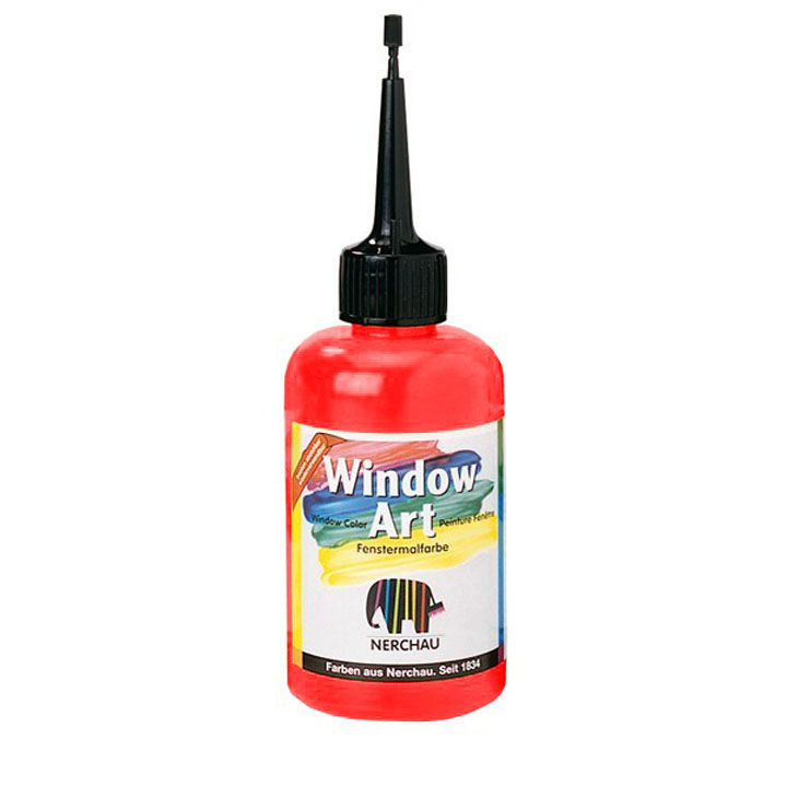 Бои за стъкло Window Art 80ml – червена