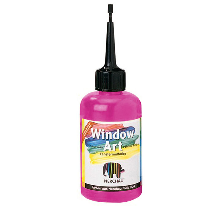 Бои за стъкло Window Art 80ml – кармин червена
