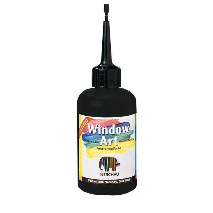 Бои за стъкло Window Art 80ml – контур черна