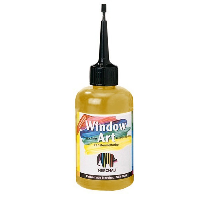 Бои за стъкло Window Art 80ml – златиста