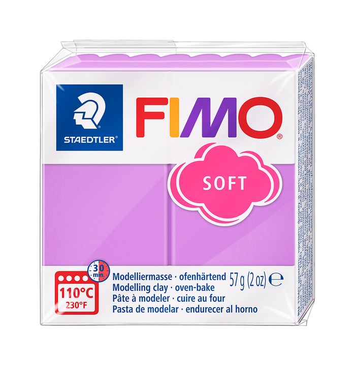 FIMO Мека полимерна глина 57g – Лавандула