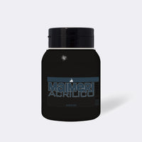 Фина акрилна боя MAIMERI Acrilico 1000 ml – Въглеродно черно
