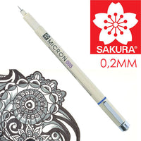 Флумастер за техническо чертане SAKURA Pigma Micron BLACK — изображение 6