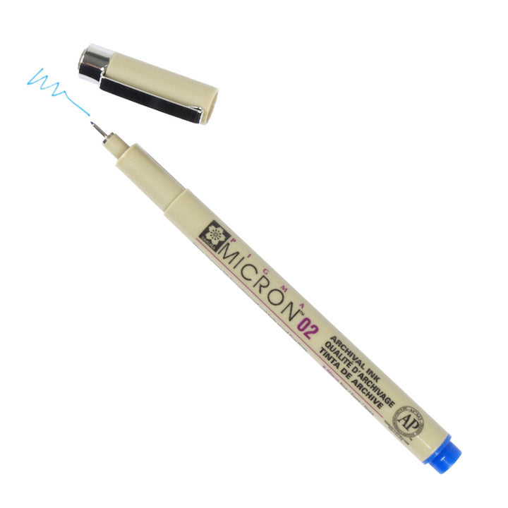 Флумастер за техническо чертане SAKURA Pigma Micron BLUE — изображение 1