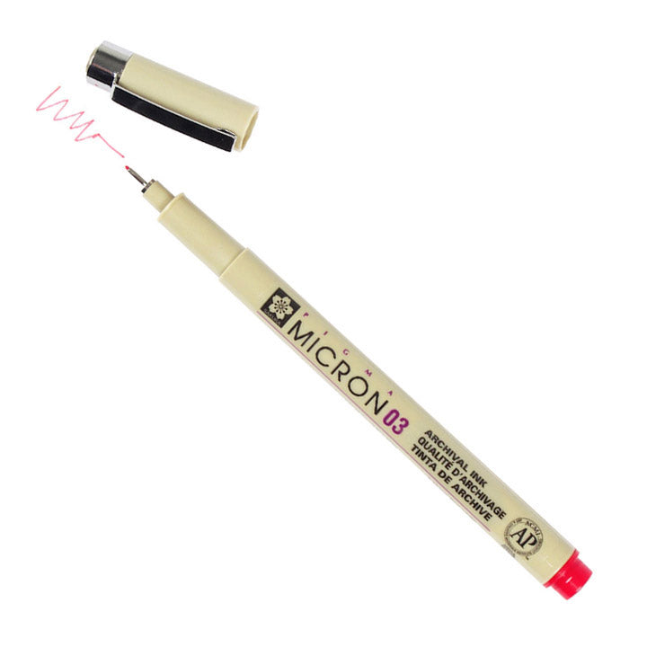 Флумастер за техническо чертане SAKURA Pigma Micron RED — изображение 1