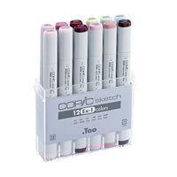 Флумастери COPIC Sketch Ex-1 - комплект от 12 броя — изображение 1