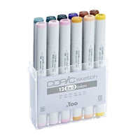 Флумастери COPIC Sketch Ex-2 - комплект от 12 броя — изображение 1