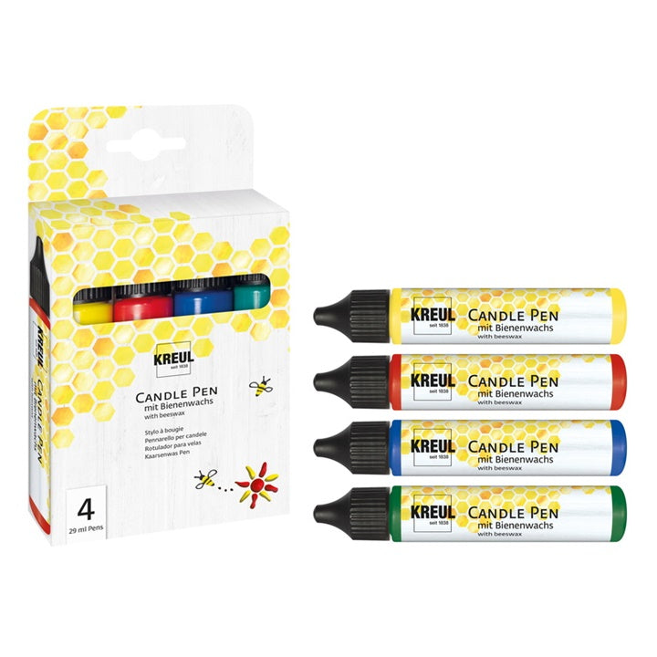 Флумастери за свещи KREUL - комплект от 4 x 29 ml — изображение 1