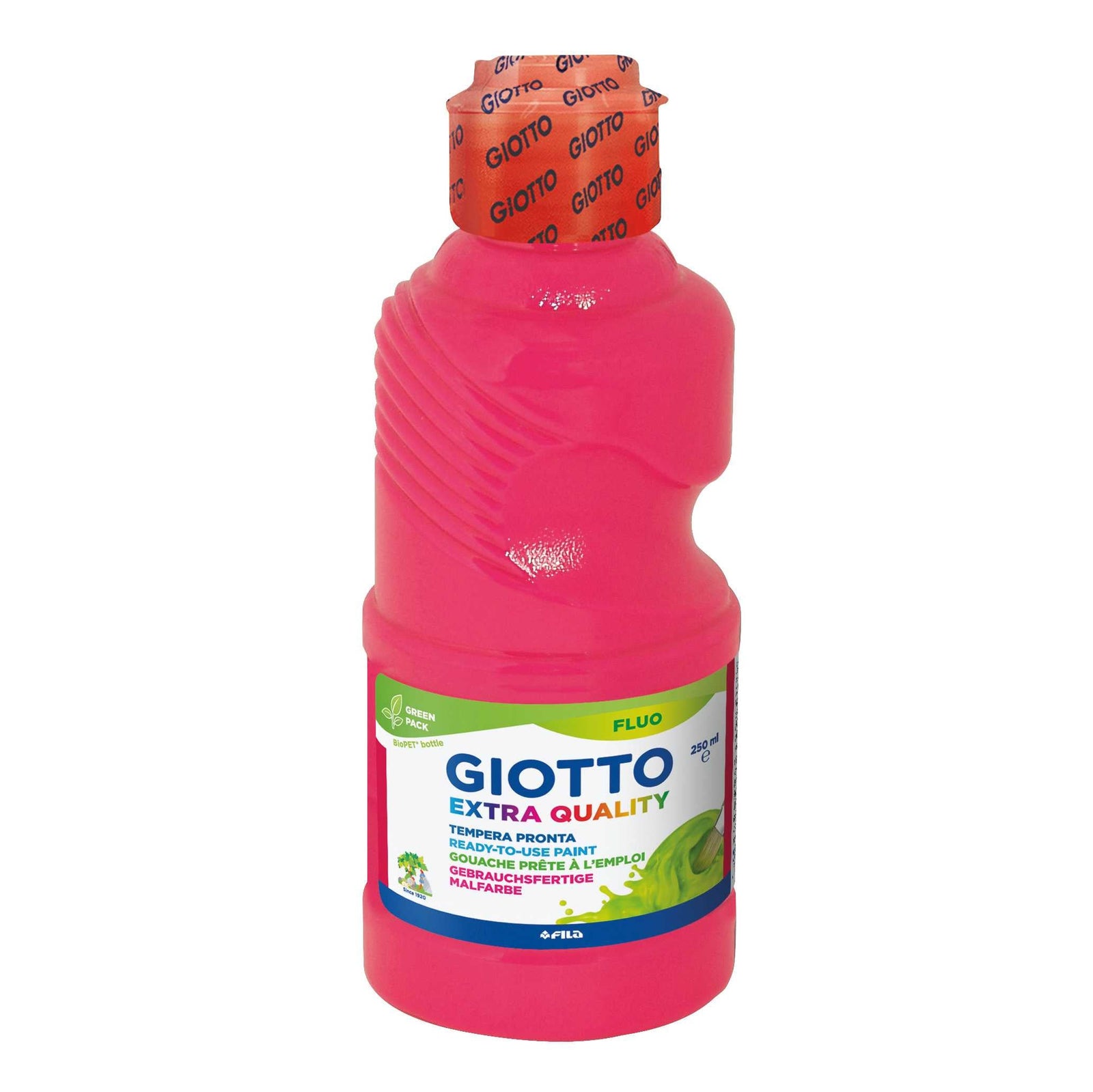 Флуоресцентна темперна боя GIOTTO Extra Quality Fluo 250 ml