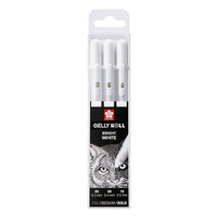Гел моливи Sakura Gelly Roll bright white - 3 броя — изображение 1