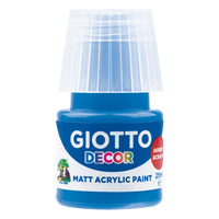 Giotto Decor матова акрилна боя 25 ml – кобалтово синя