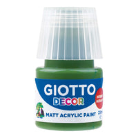Giotto Decor матова акрилна боя 25 ml – горско зелена