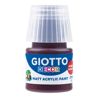 Giotto Decor матова акрилна боя 25 ml – сепия