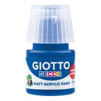 Giotto Decor матова акрилна боя 25 ml – ултрамариново синя