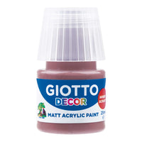 Giotto Decor матова акрилна боя 25 ml – натурална умбра