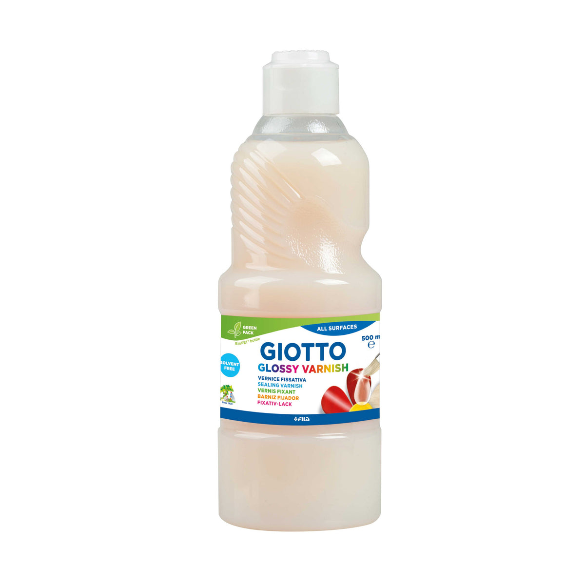 GIOTTO Glossy гланцов защитен прозрачен лак 500 ml