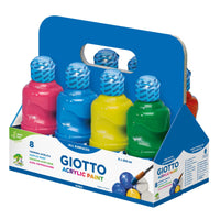 Giotto комплект акрилни бои 8 x 250 ml