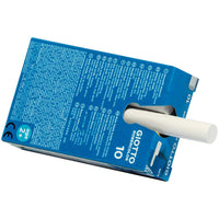 Бели безпрахови тебешири GIOTTO Robercolor 10 бр.