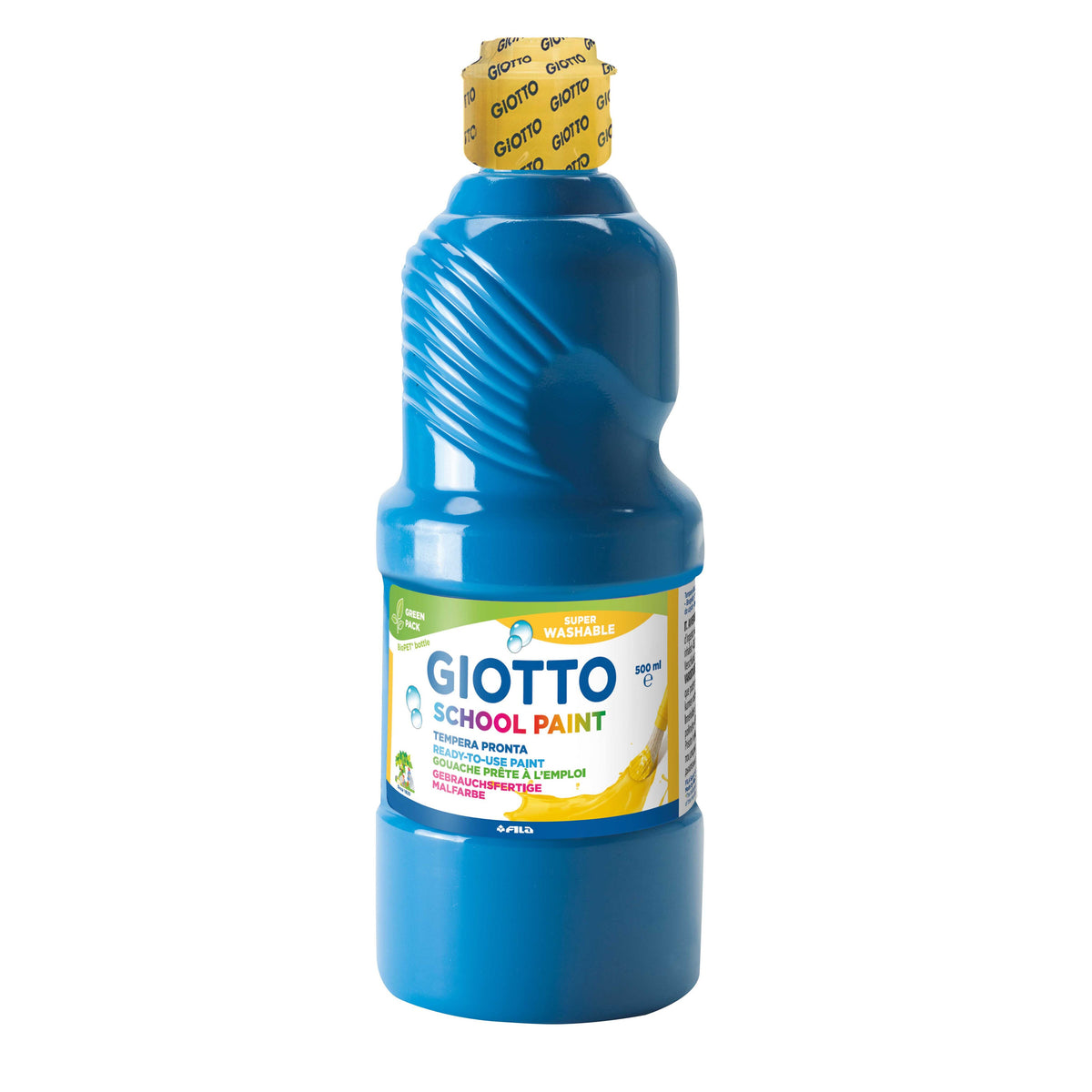 GIOTTO School Paint измиваща се темперна боя 500 ml – лазурна