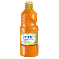 GIOTTO School Paint измиваща се темперна боя 500 ml – оранжева
