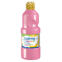 GIOTTO School Paint измиваща се темперна боя 500 ml – розова