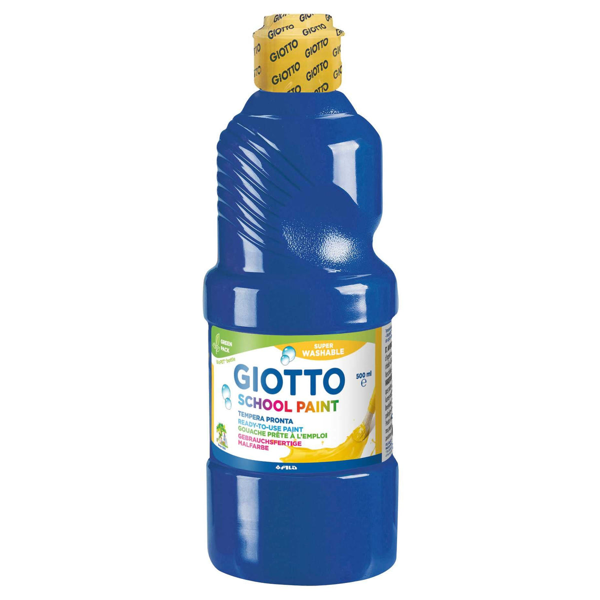 GIOTTO School Paint измиваща се темперна боя 500 ml – синя