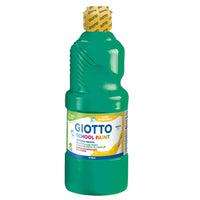 GIOTTO School Paint измиваща се темперна боя 500 ml – зелена