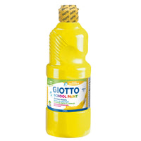GIOTTO School Paint измиваща се темперна боя 500 ml – жълта