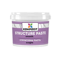Гладка бяла структурираща паста от Kompozit