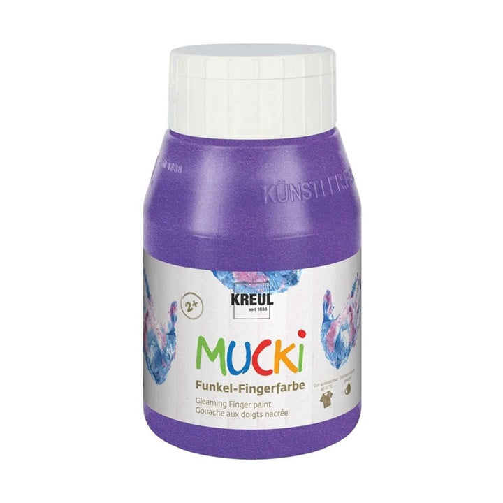 Гланцирани детски бои за пръсти MUCKI 500 ml — изображение 4