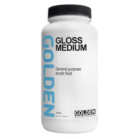 Гланцово акрилно медиум GOLDEN Gloss Medium