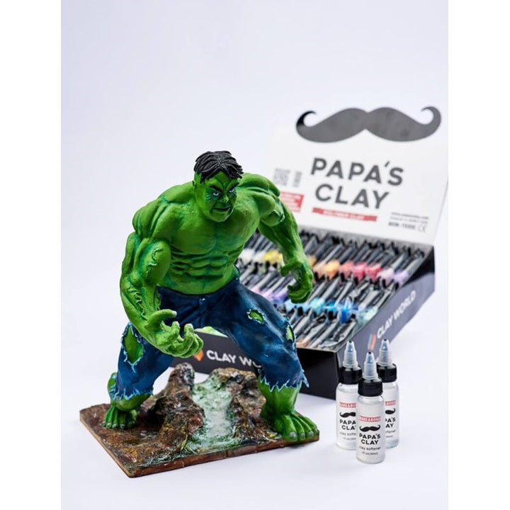 Глинен омекотител за полимерни глини на Papa's 30 ml — изображение 2