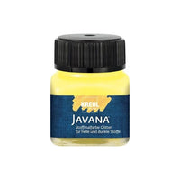 Javana Glitter текстилна боя 20ml – слънчево жълто