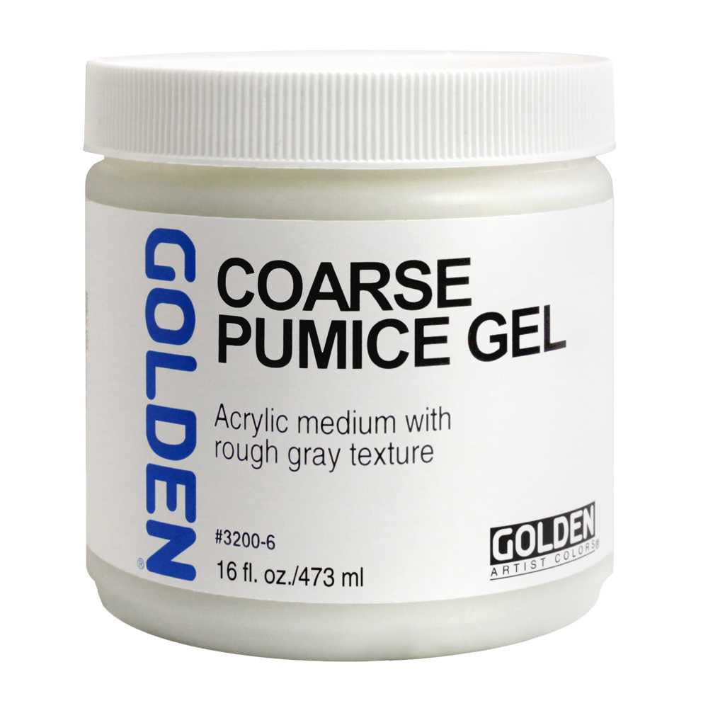 GOLDEN Coarse Pumice Gel едрозърнест акрилен пемзов гел