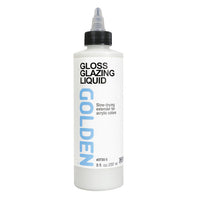 GOLDEN Gloss Glazing Liquid течен гланцов медиум за акрилни лазури