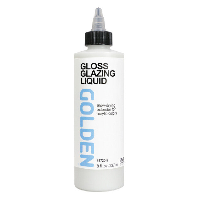 GOLDEN Gloss Glazing Liquid течен гланцов медиум за акрилни лазури