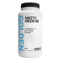 GOLDEN Matte Medium течен матов медиум за акрил