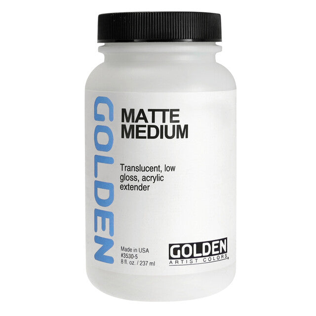 GOLDEN Matte Medium течен матов медиум за акрил