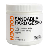 GOLDEN Sandable Hard Gesso бял акрилен грунд за шлайфане