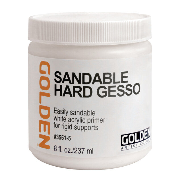 GOLDEN Sandable Hard Gesso бял акрилен грунд за шлайфане