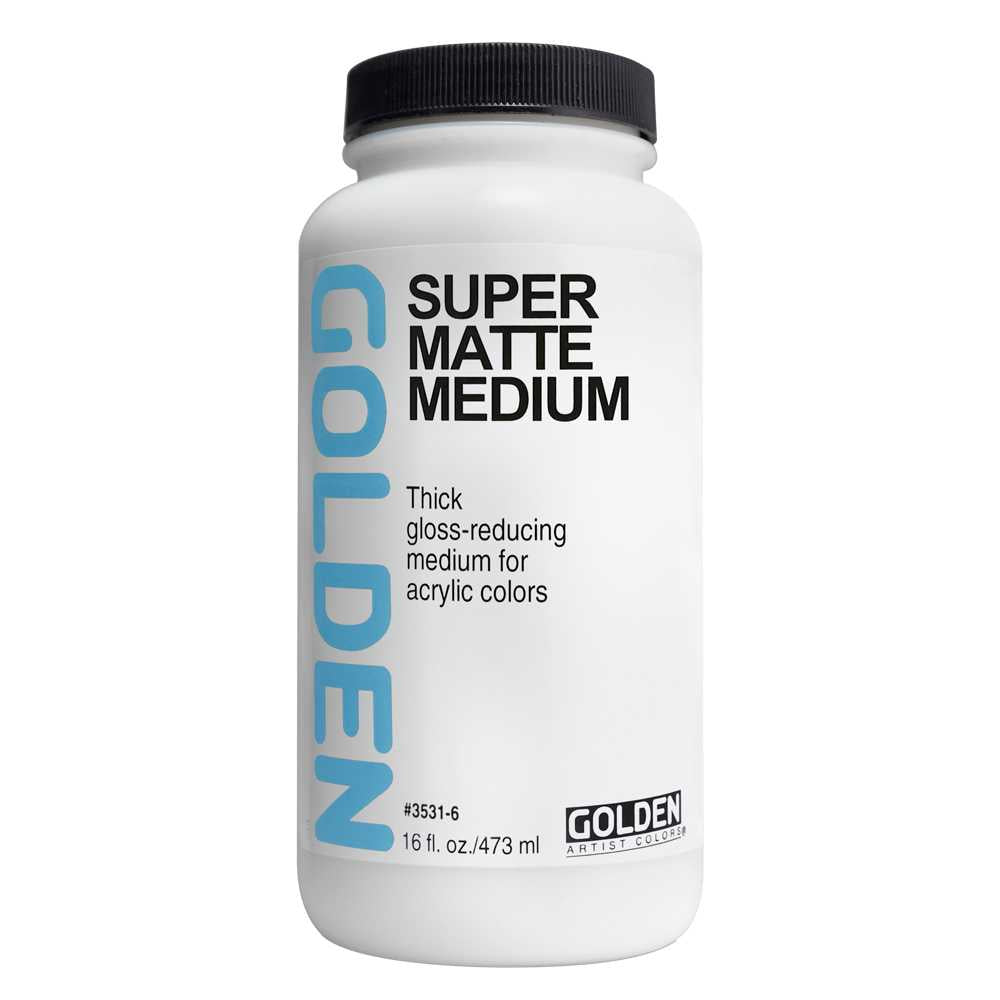 GOLDEN Super Matte Medium екстра матов акрилен медиум