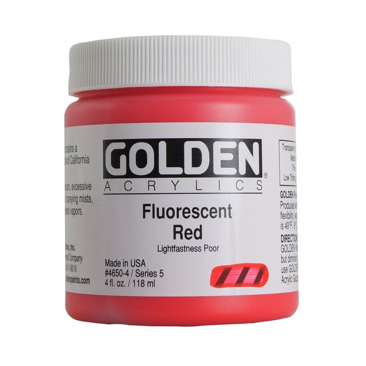 GOLDEN Тежка флуоресцентна акрилна боя — изображение 8