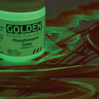 GOLDEN Тежка фосфоресцираща акрилна боя — изображение 2