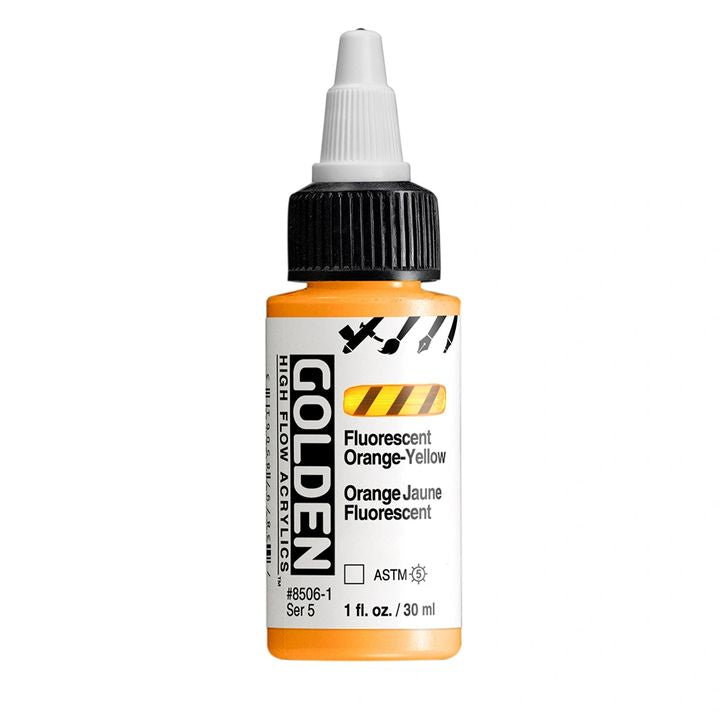 GOLDEN Висококачествена флуоресцентна акрилна боя 30 ml — изображение 3
