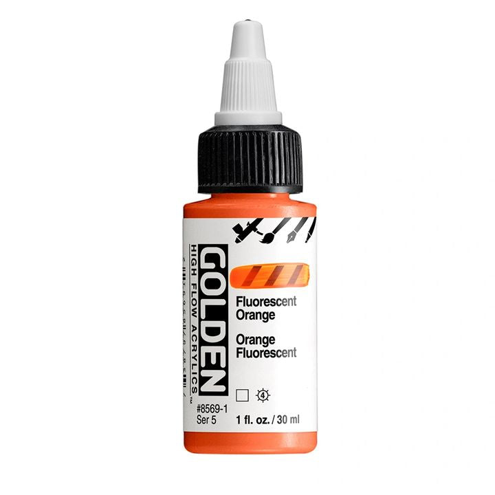 GOLDEN Висококачествена флуоресцентна акрилна боя 30 ml — изображение 8