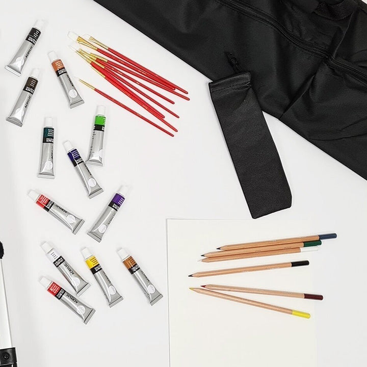 Голям художествен комплект Daler-Rowney със статив - 115 части — изображение 5
