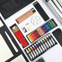 Голям художествен комплект Daler-Rowney със статив - 115 части — изображение 6