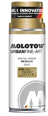 Графити спрей MOLOTOW™ UFA Metallic 400 мл — изображение 1