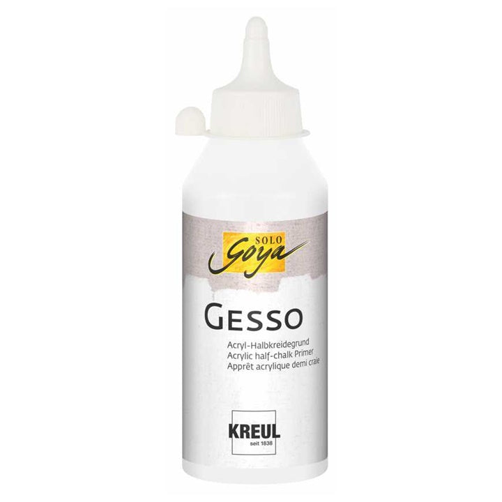 Грунд за подготовка Solo Goya Gesso бял - KREUL — изображение 2